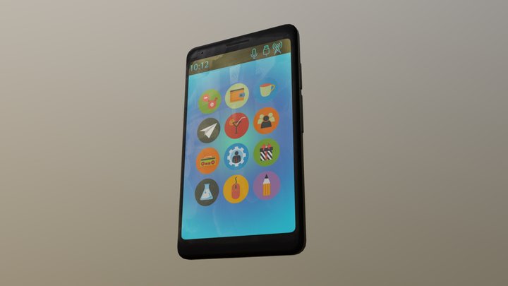 A Generic Cellphone 3D Model