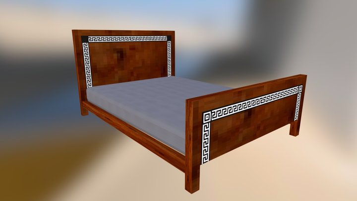 Versace Bed 3D Model