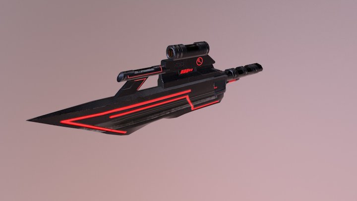 Dark Vengeance R-97 3D Model