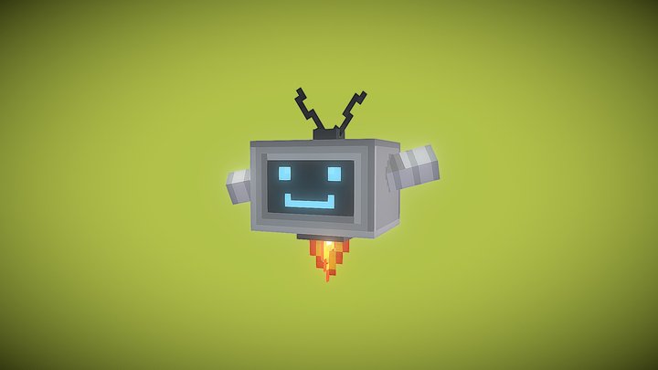 Little Robot 3D Model