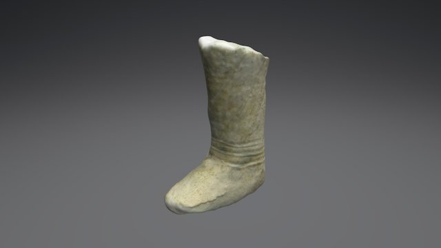 Neolithic Boot 2 3D Model