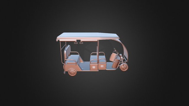 TukTuk Option_03 3D Model