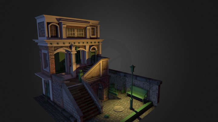 Scene Thriller 3D Model