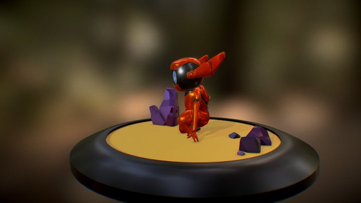 D-S1 Animated 3D Model