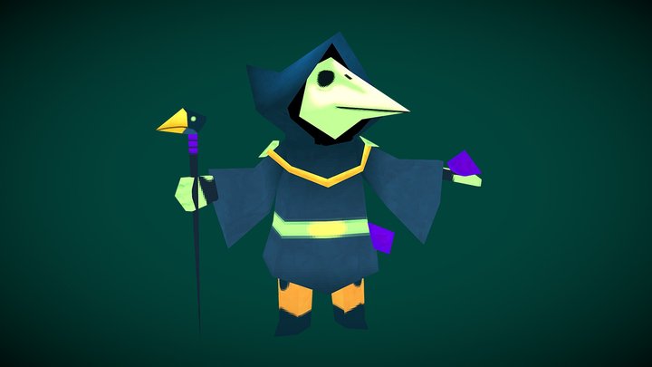 Plague Knight 256fes 3D Model