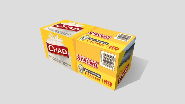 Garbage Bags - Chad 3D Model