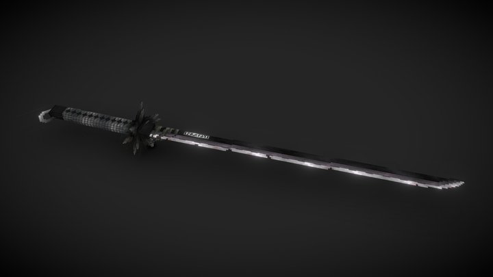 Mortal Blade | Katana | Minecraft 3D Model