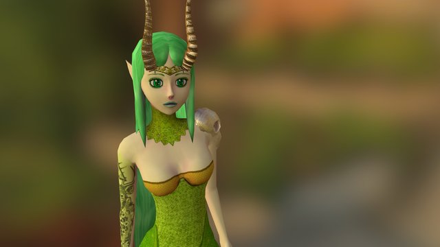 Forest Elf 3D Model