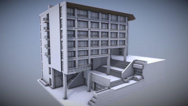 P_ Building 3D Model