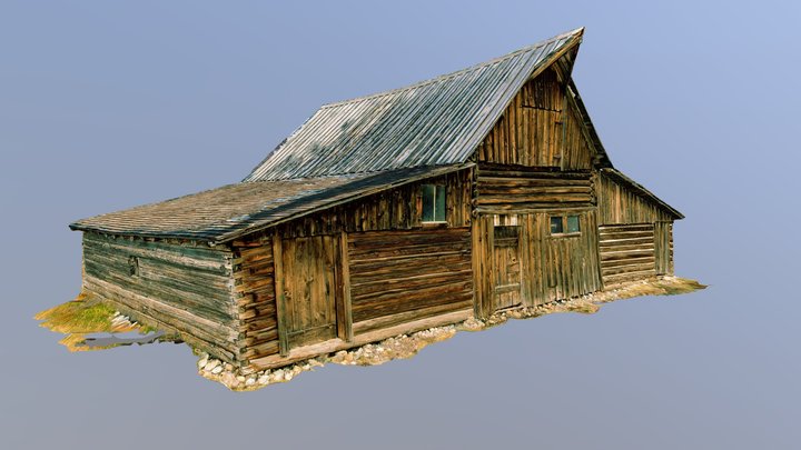 Most photografed barn of America 3D Model