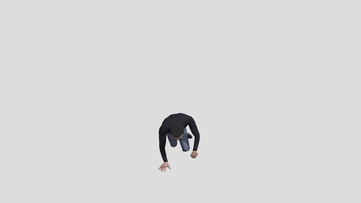 Crawling 3D Model