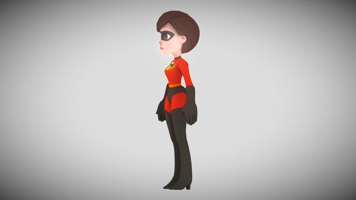 disney-infinity-mrs-incredible 3D Model