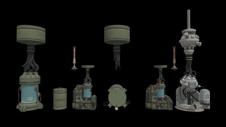 Poppy Playtime Chapter 4: Organs Terminal 3D Model