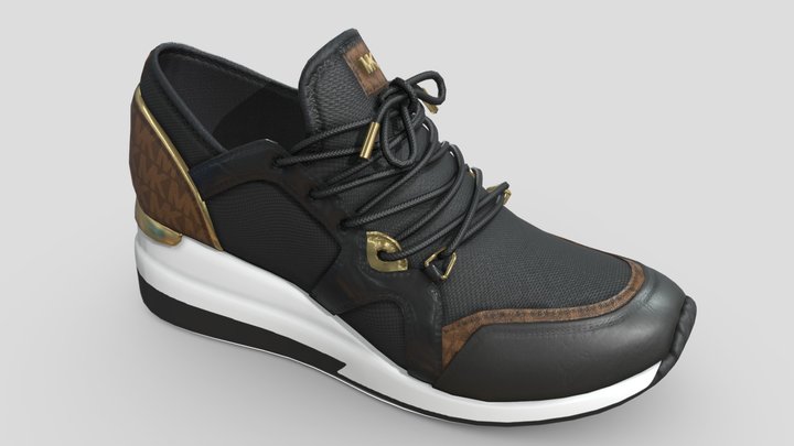 MK Platform Sneakers 3D Model
