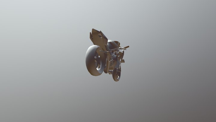 MotorBike 3D Model