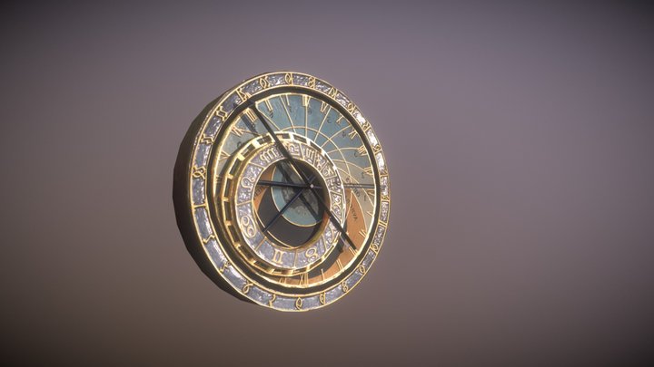 Astronomical Clock 3D Model