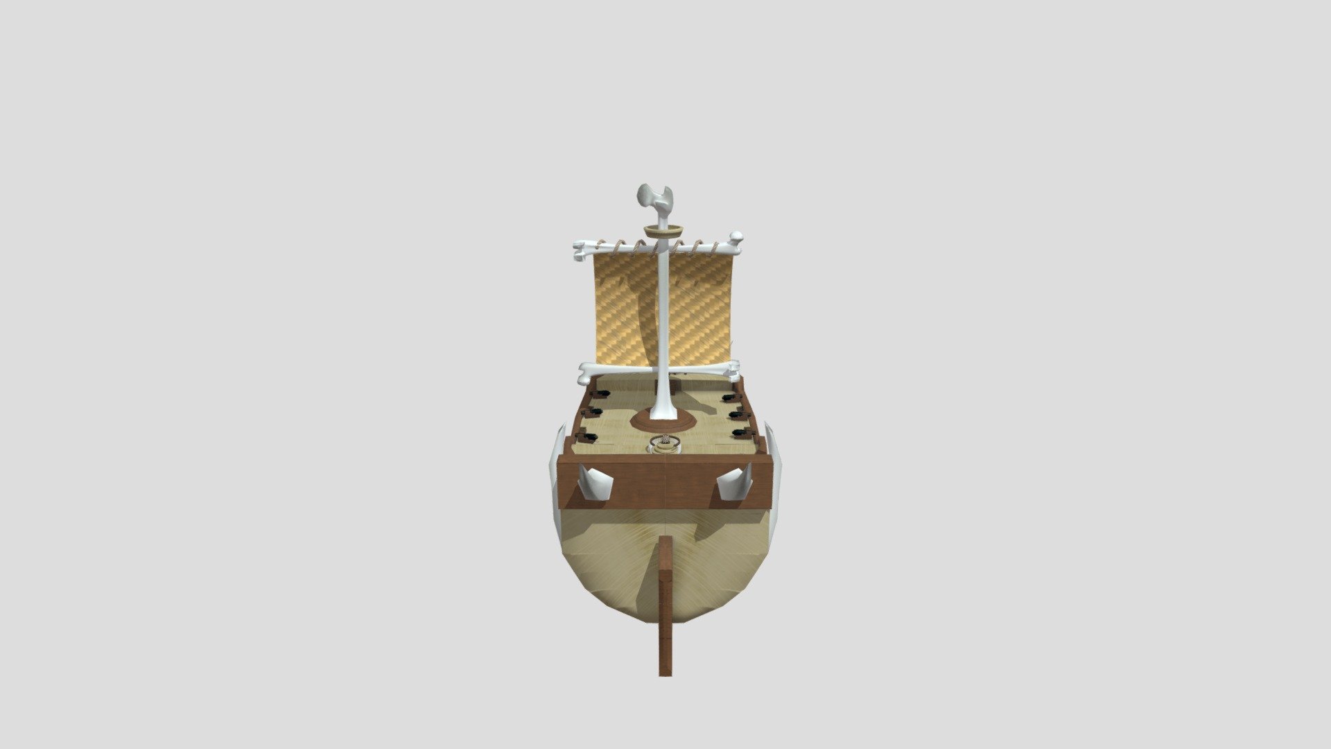 Raphael Dodier - Bateau de pirate