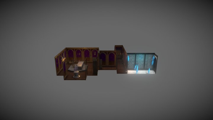 TP3-Dungeon Koume's Lair 3D Model