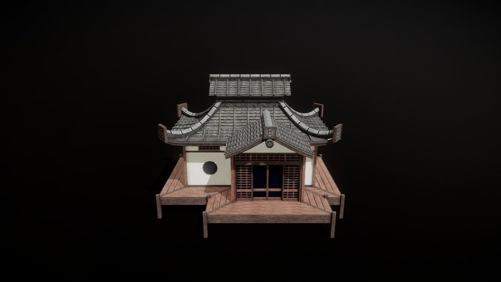 Japanese House 3D Model