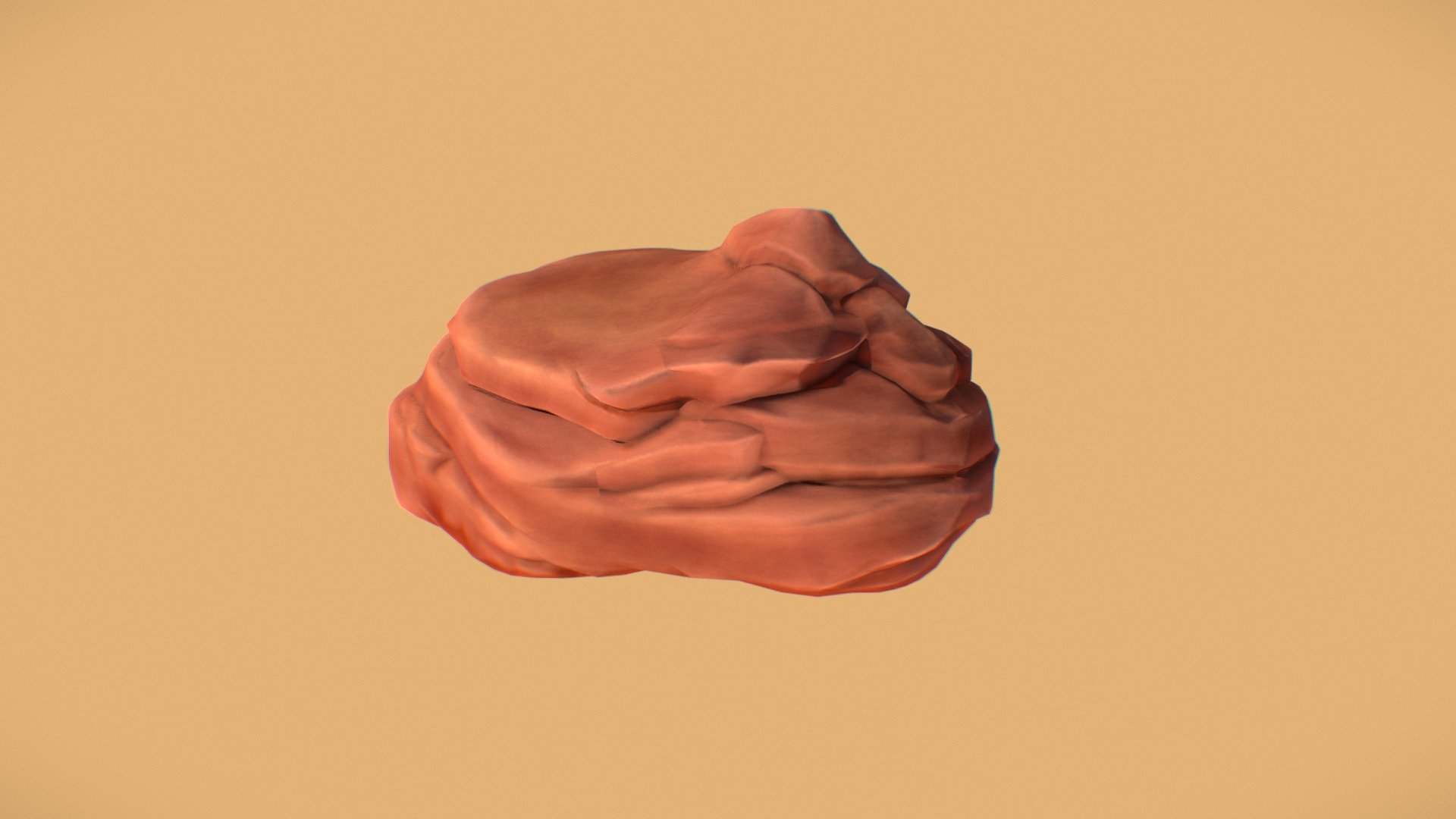 Western Desert Rock — Sketchfab embed 3D viewer