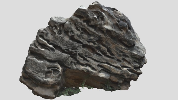 grotesque rocks 3D Model