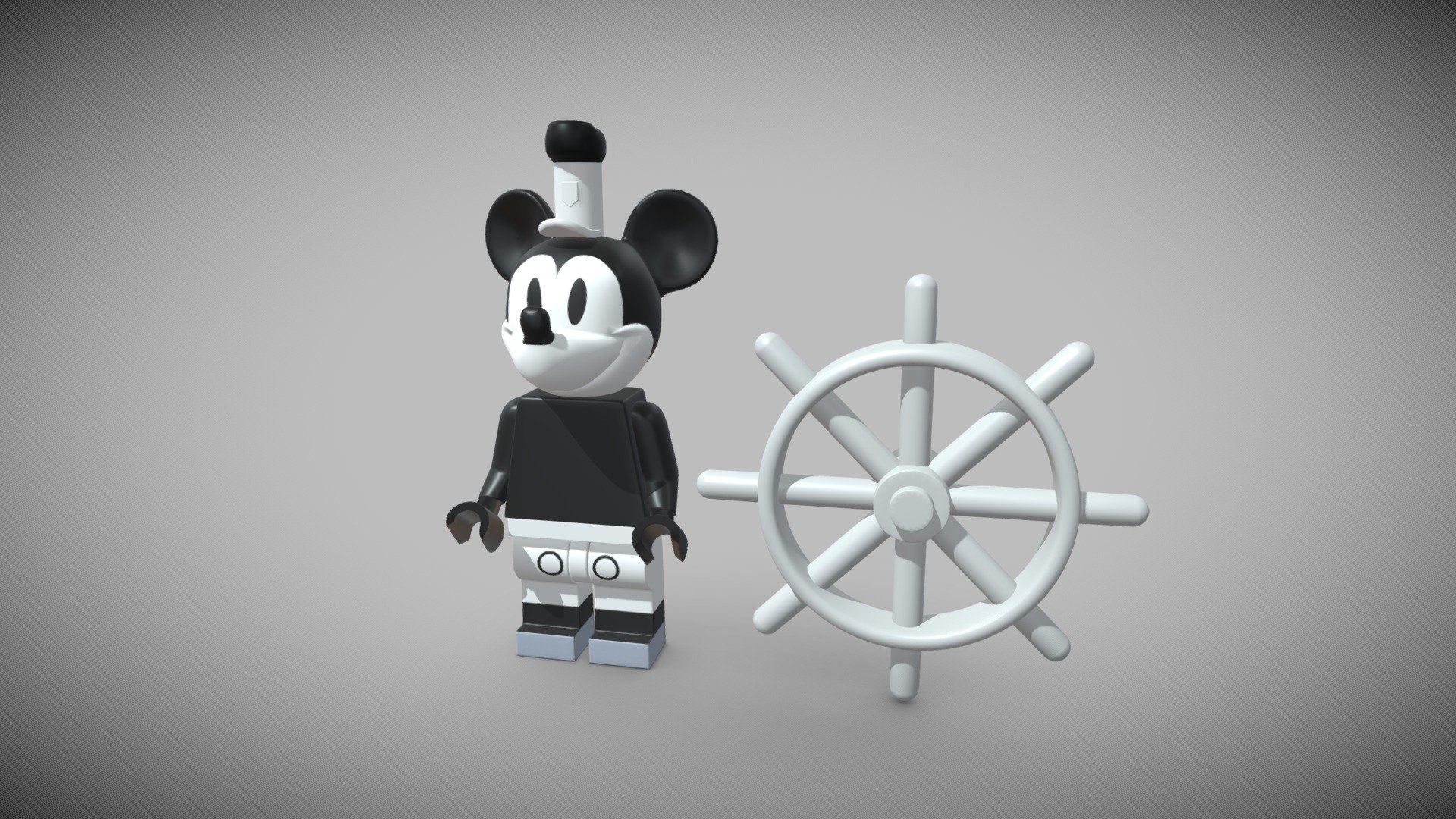 Lego_mickey_vintage - Buy Royalty Free 3D model by Mr Juicy (@ericng.uk ...