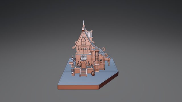 Concept Casa Ejercicio 1 3D Model