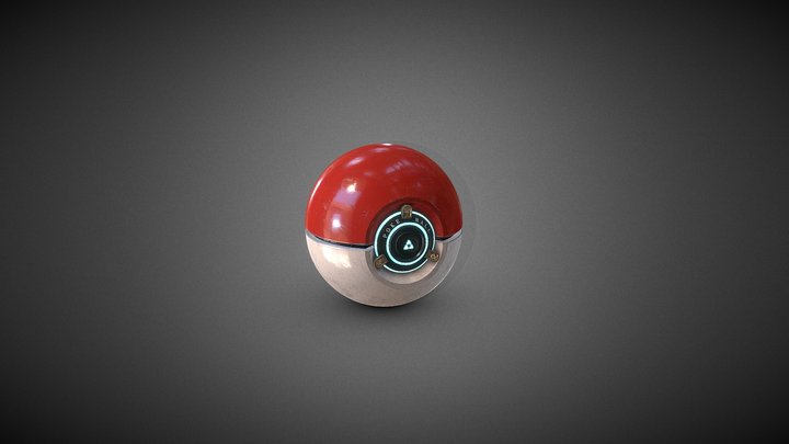 Poké Ball 3D Model