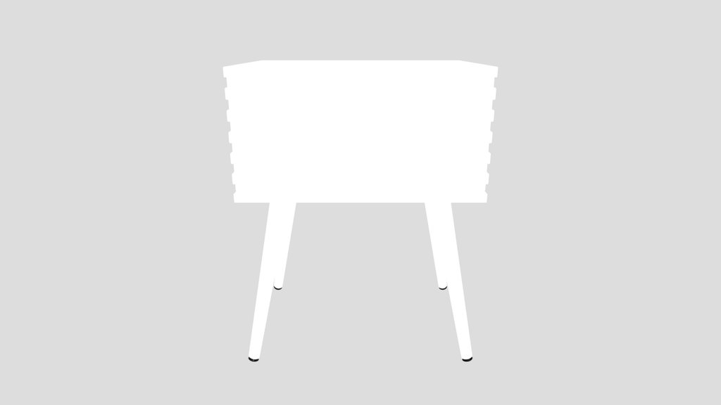 Walnut Side Table