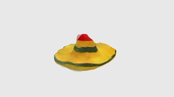 Sombrero 3D Model