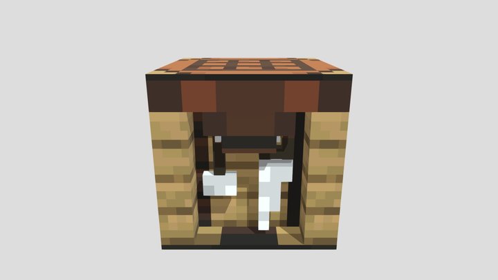 [MINECRAFT] Crafting table Alternative 3D Model