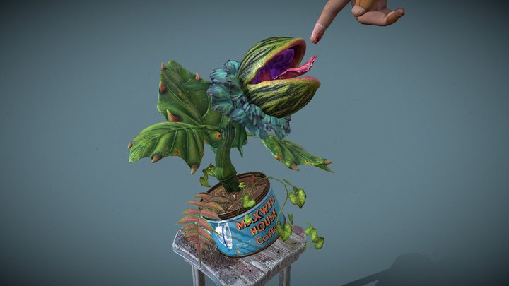 Feed Me! Audrey II. Little Shop of Horrors 3D Model