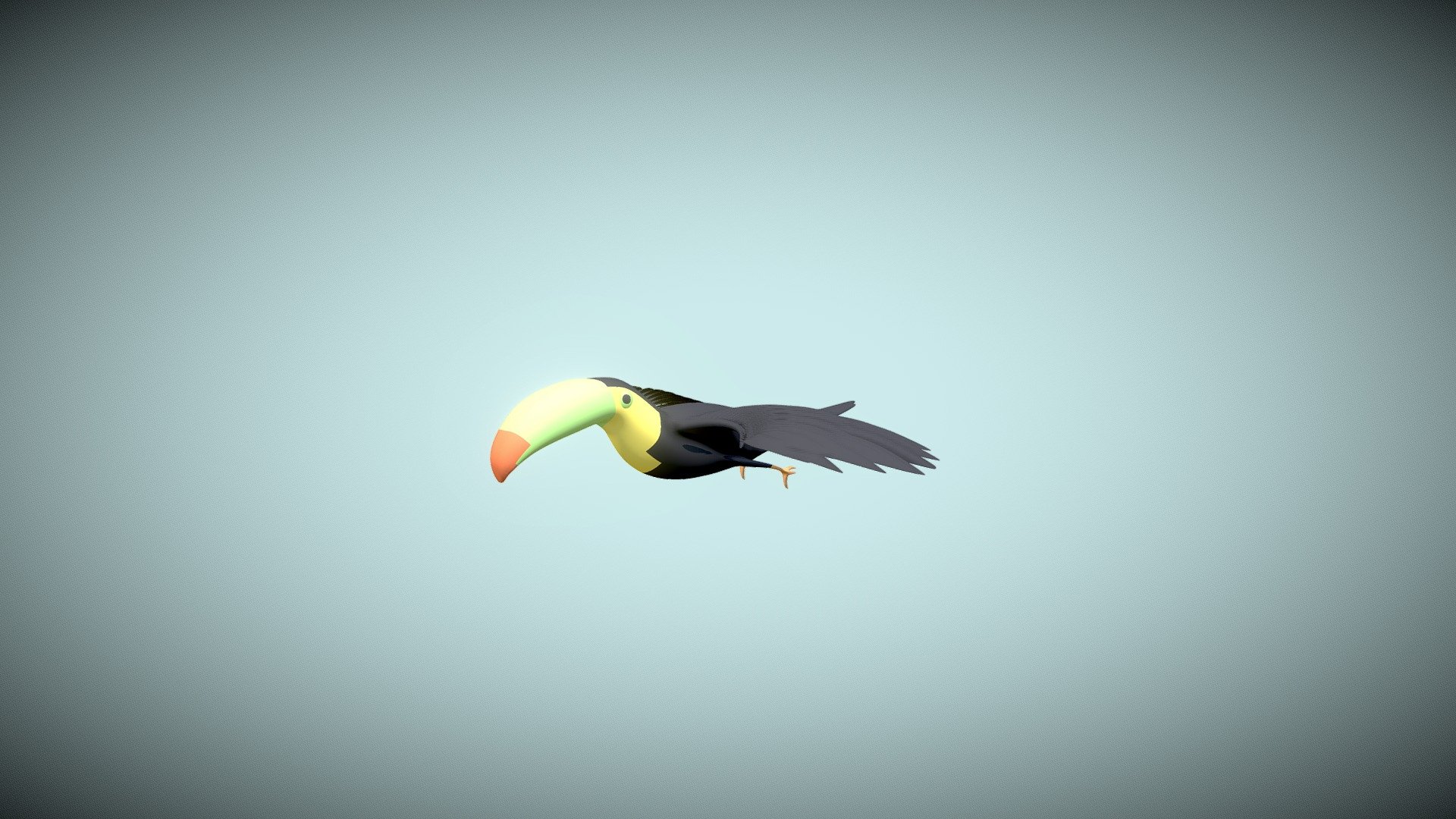 Challenge 3D Modeling - Tucan - Jonas Duyvejonck