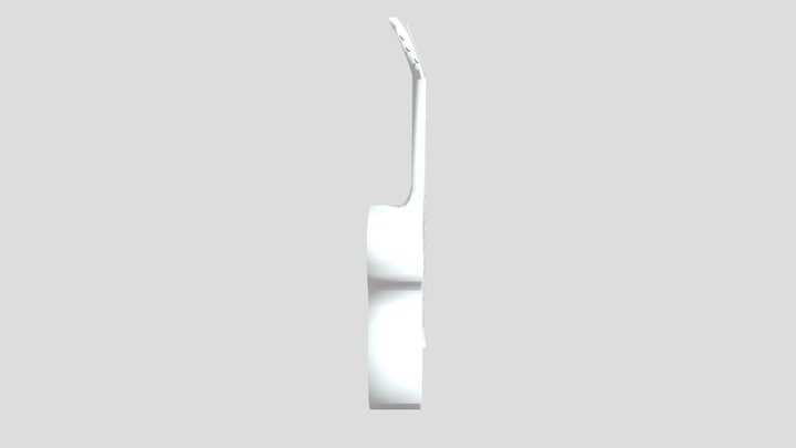 Classic Guitar 3D Model