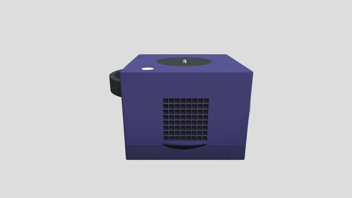 Nintendo Gamecube 3D Model