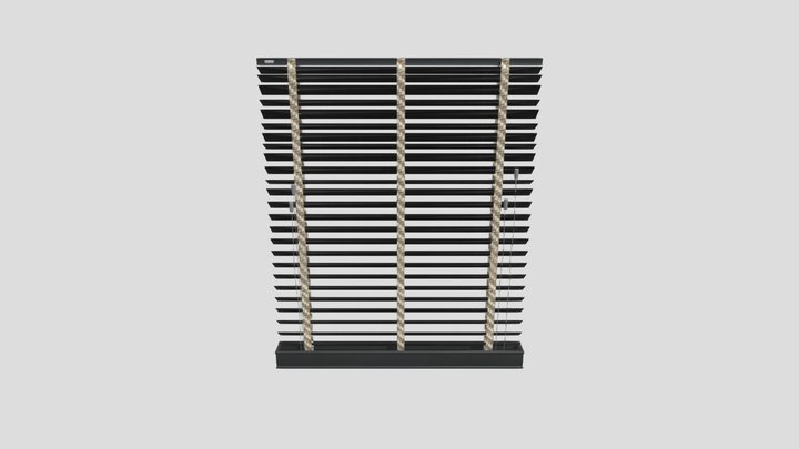 Wooden Venetian Blinds – Free 3D Model STL