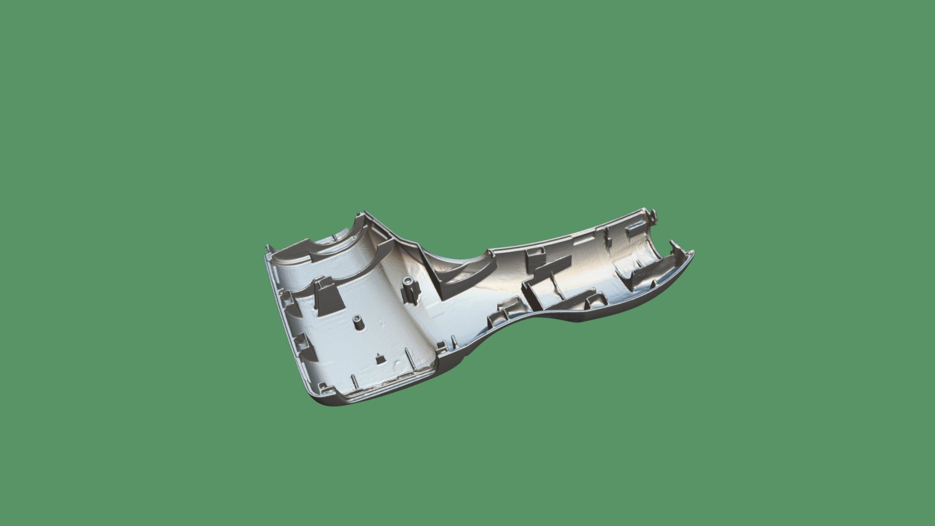 Temperature measuring gun handle