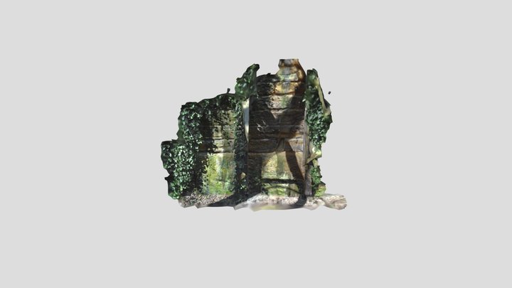 Wall in Sunlight 3D Model
