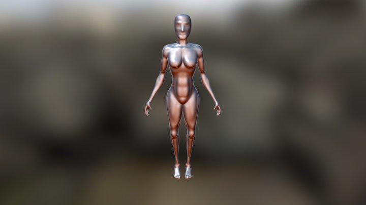 Learning to sculpt - Human - Female 3D Model