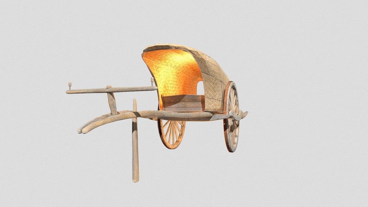 Thai Cart 3D Model