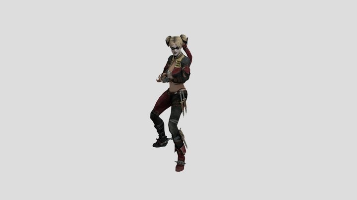 Death From Front Headshot 3D Model