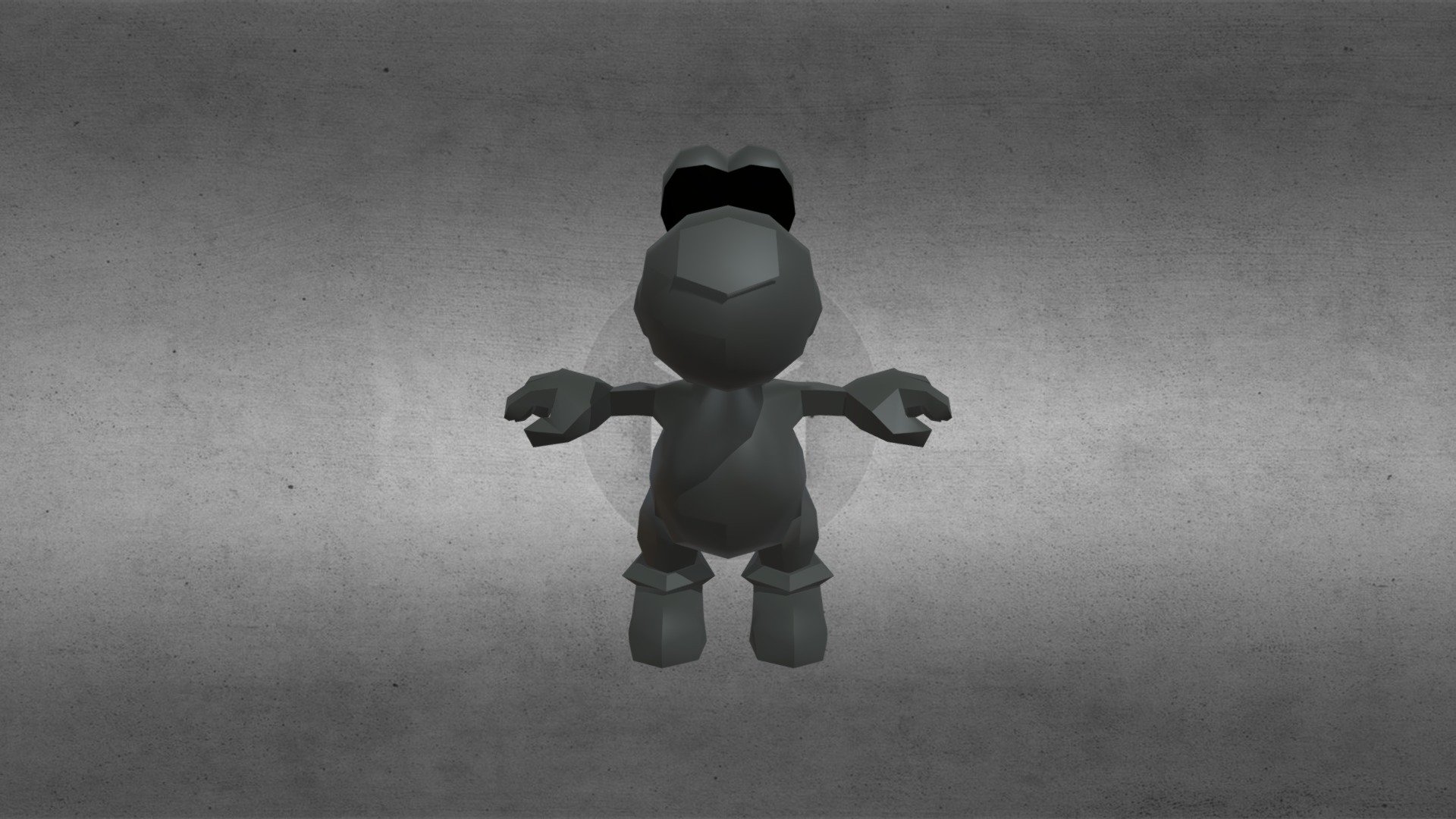 Game Cube Super Mario Sunshine Yoshi Download Free 3D model by