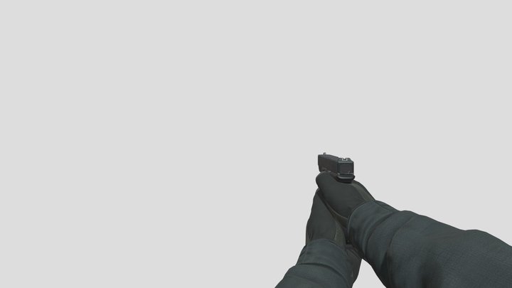 G17 Pistol - Animated 3D Model
