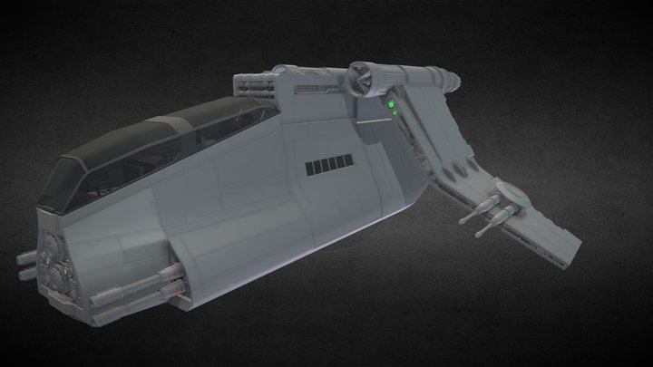 Star Wars: Republic Dropship – Modello 3D gratuito STL