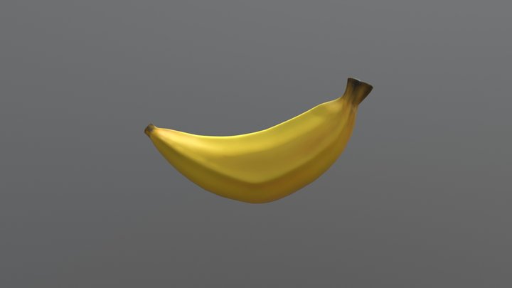 Banane03 3D Model