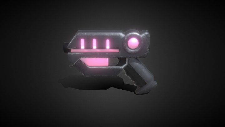 Plasma Pistol 3D Model