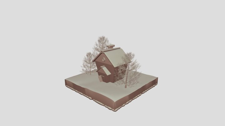 Cottage 3D Model