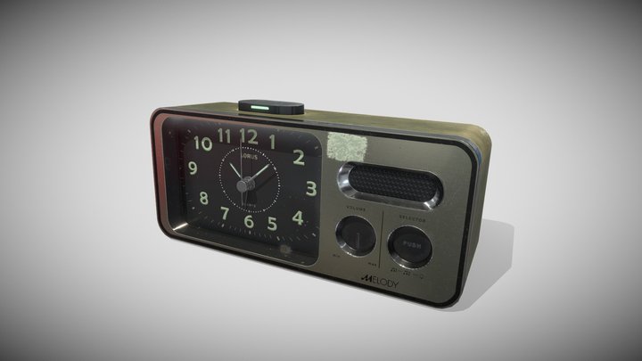 Lorus Clock 3D Model