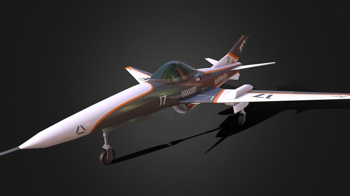 Competition jet - EL Neonfly 3D Model