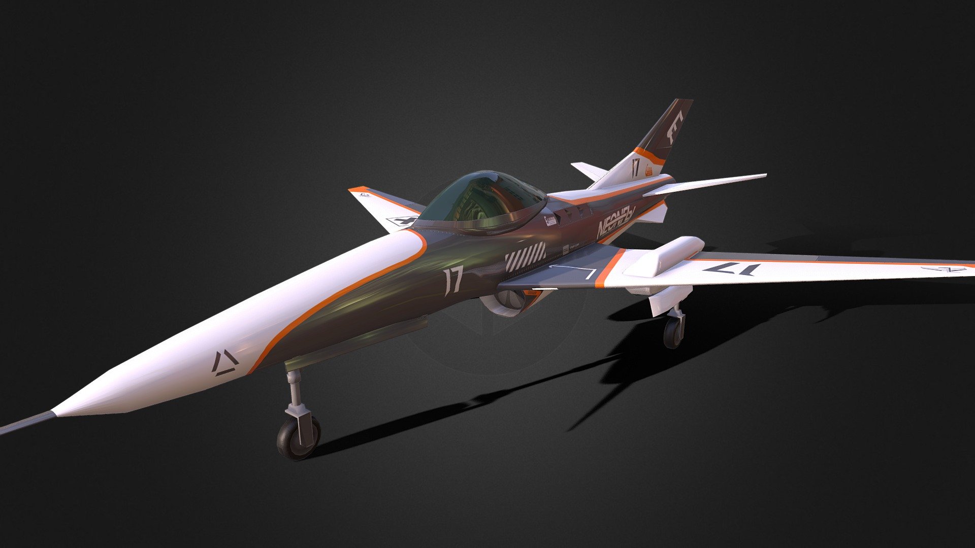 Competition jet - EL Neonfly - Download Free 3D model by Martini-SF ...
